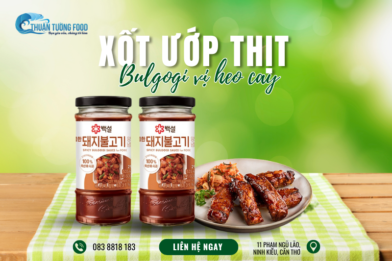 (BEKSUL) Xốt ướp Bulgogi heo cay 290G